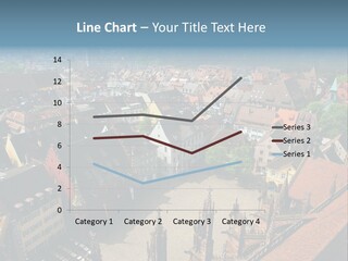 A Large City With Lots Of Tall Buildings PowerPoint Template