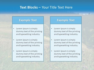 A House In The Middle Of A Field With Trees In The Background PowerPoint Template