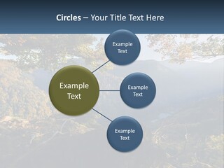 A Scenic View Of A Valley With Trees And Mountains In The Background PowerPoint Template
