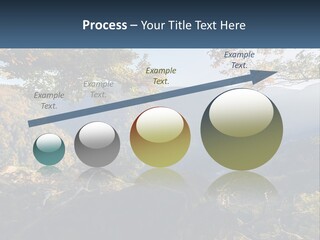 A Scenic View Of A Valley With Trees And Mountains In The Background PowerPoint Template
