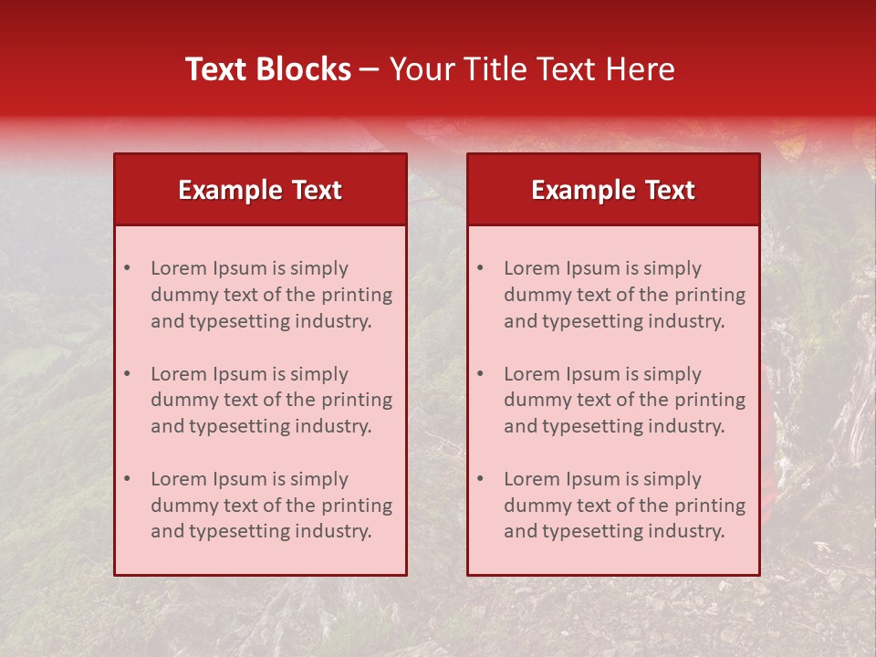 A Man Sitting On Top Of A Mountain Next To A Tree PowerPoint Template