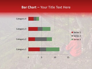 A Man Sitting On Top Of A Mountain Next To A Tree PowerPoint Template