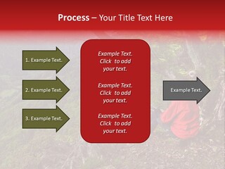 A Man Sitting On Top Of A Mountain Next To A Tree PowerPoint Template
