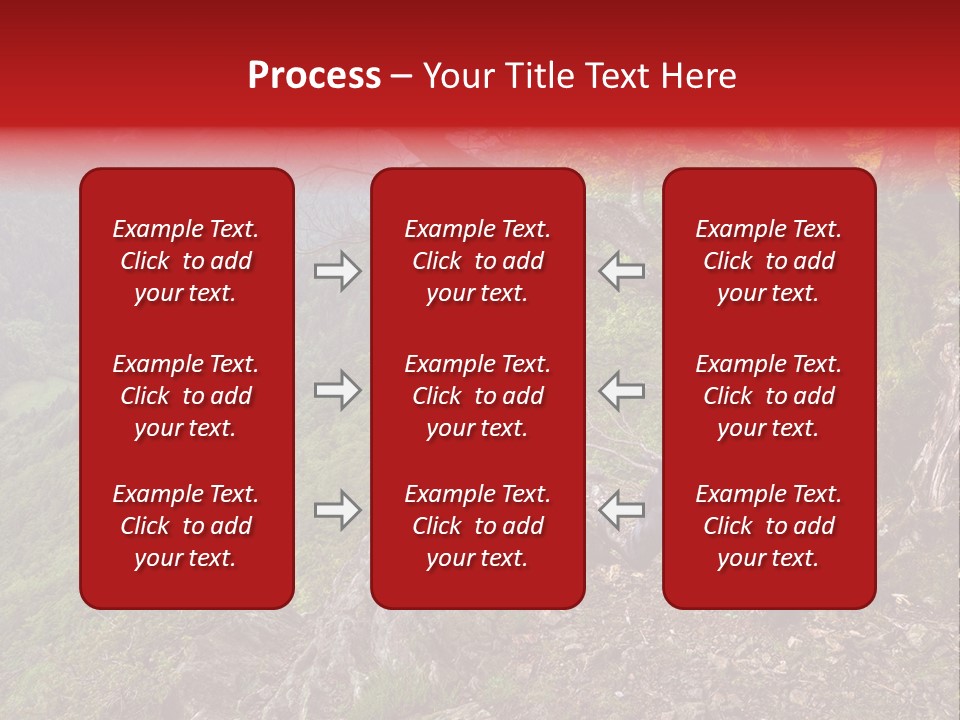 A Man Sitting On Top Of A Mountain Next To A Tree PowerPoint Template