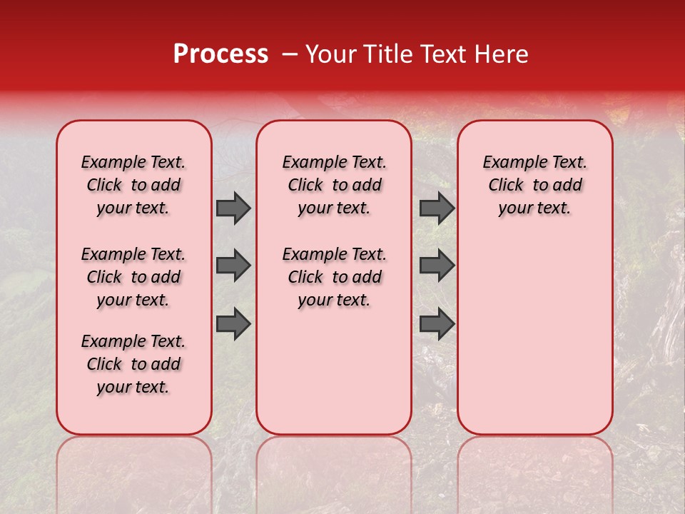 A Man Sitting On Top Of A Mountain Next To A Tree PowerPoint Template
