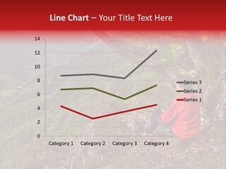 A Man Sitting On Top Of A Mountain Next To A Tree PowerPoint Template