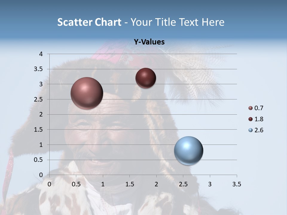 A Man Wearing A Hat With Feathers On It PowerPoint Template