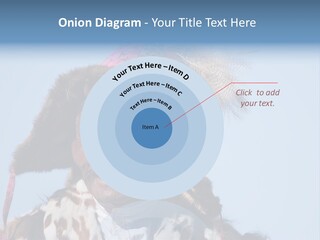 A Man Wearing A Hat With Feathers On It PowerPoint Template