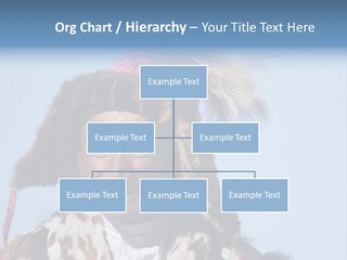 A Man Wearing A Hat With Feathers On It PowerPoint Template