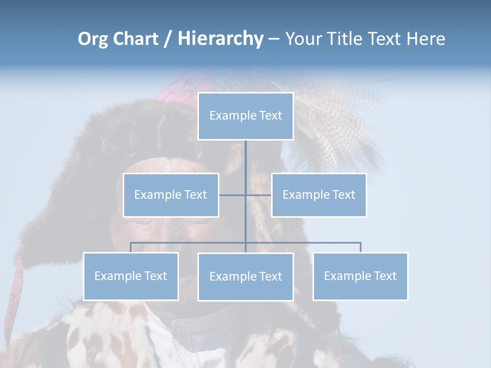 A Man Wearing A Hat With Feathers On It PowerPoint Template