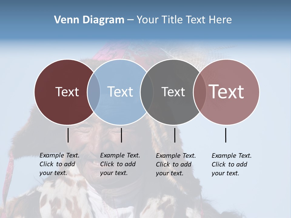 A Man Wearing A Hat With Feathers On It PowerPoint Template