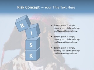 A Man Wearing A Hat With Feathers On It PowerPoint Template