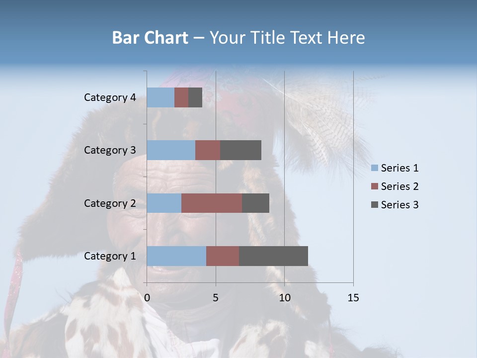 A Man Wearing A Hat With Feathers On It PowerPoint Template