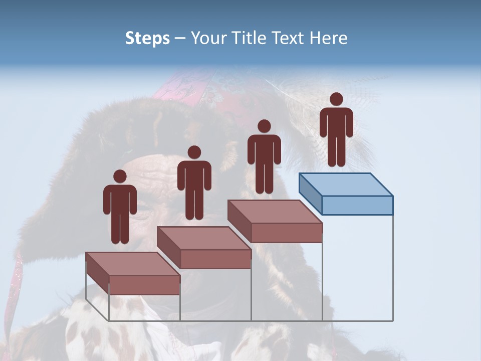 A Man Wearing A Hat With Feathers On It PowerPoint Template