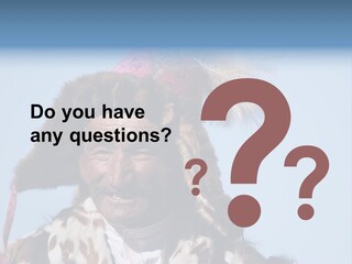 A Man Wearing A Hat With Feathers On It PowerPoint Template