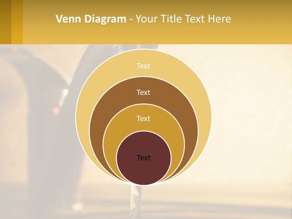 A Faucet With Water Flowing Out Of It PowerPoint Template