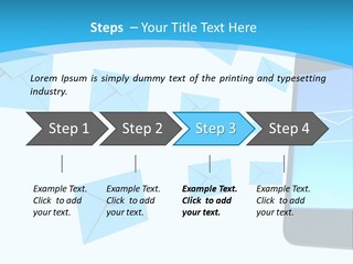 A Cell Phone Sitting Next To An Envelope PowerPoint Template