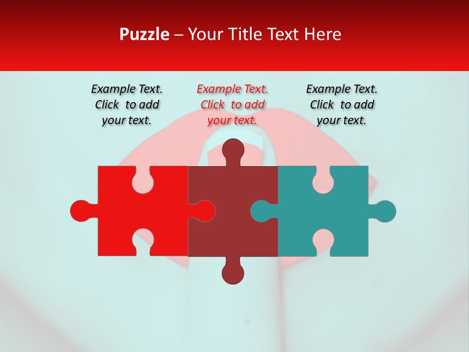 A Woman With A Red Lipstick On Her Lips PowerPoint Template