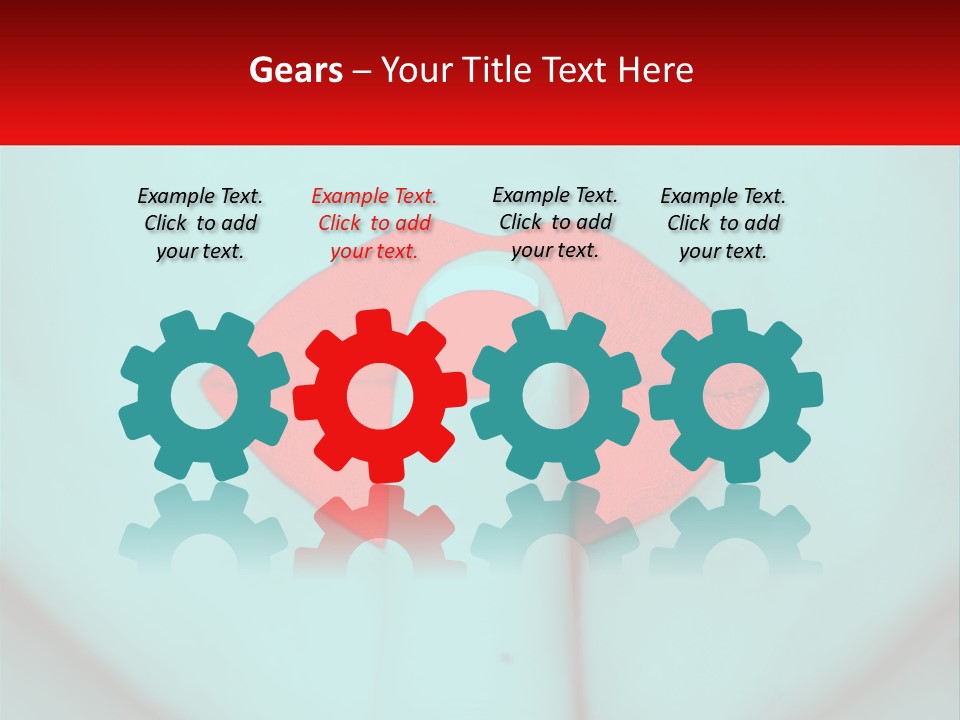 A Woman With A Red Lipstick On Her Lips PowerPoint Template