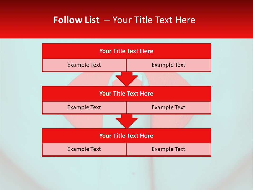 A Woman With A Red Lipstick On Her Lips PowerPoint Template