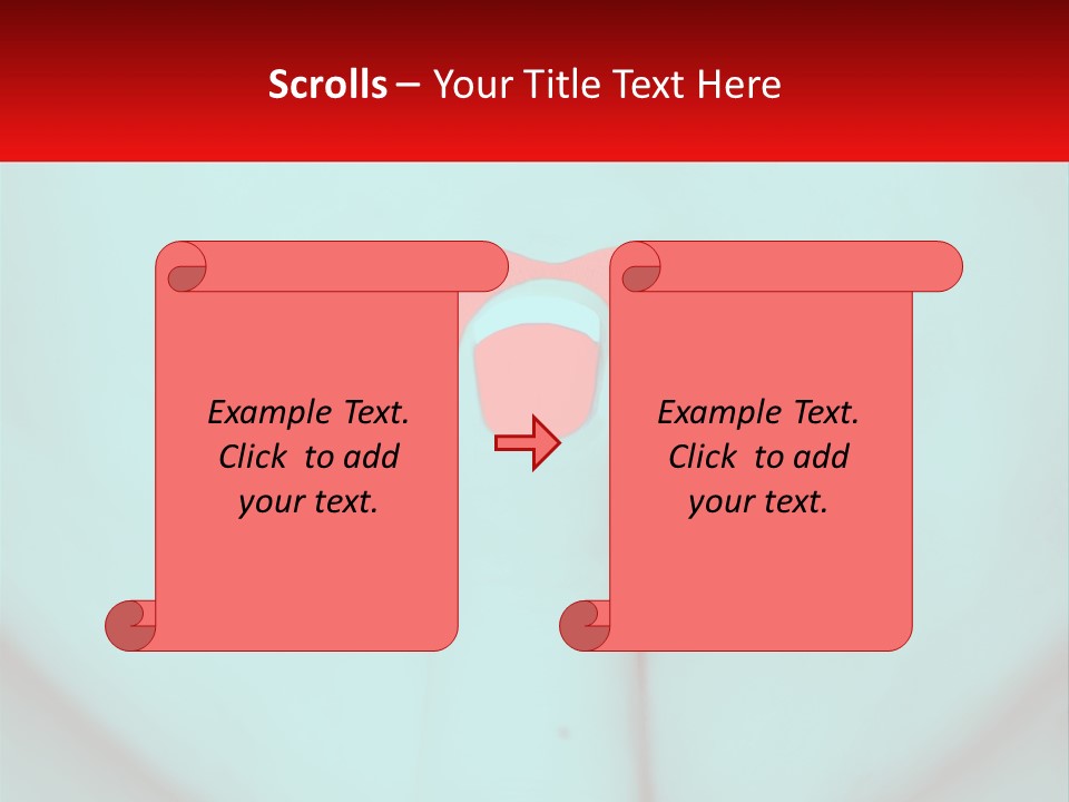 A Woman With A Red Lipstick On Her Lips PowerPoint Template