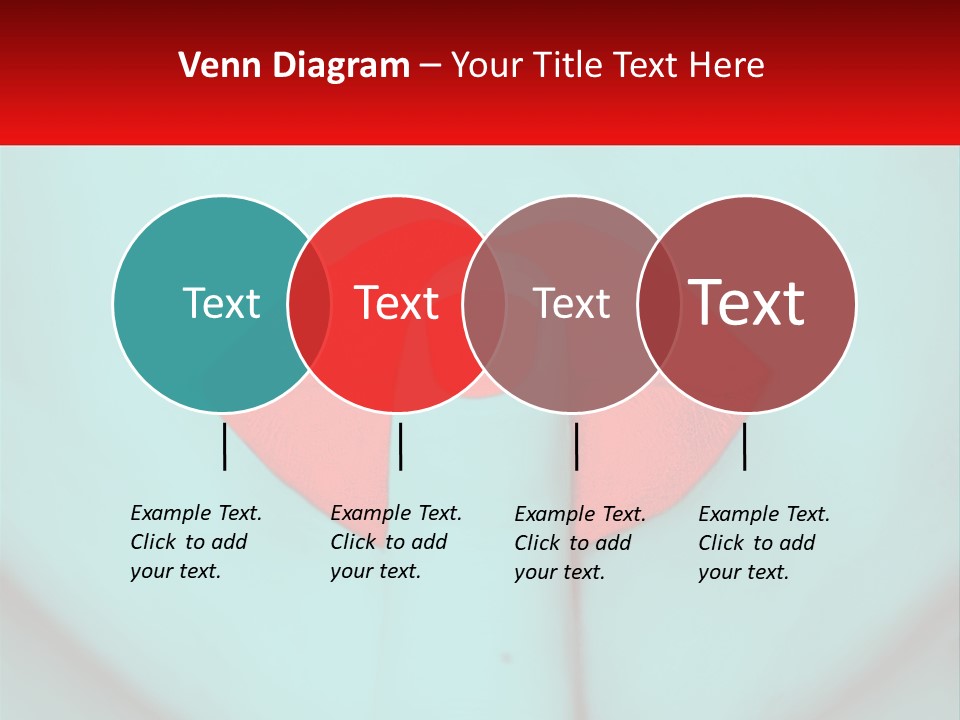 A Woman With A Red Lipstick On Her Lips PowerPoint Template