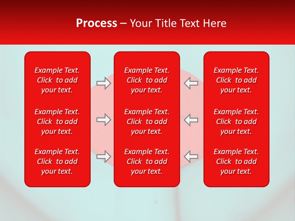 A Woman With A Red Lipstick On Her Lips PowerPoint Template