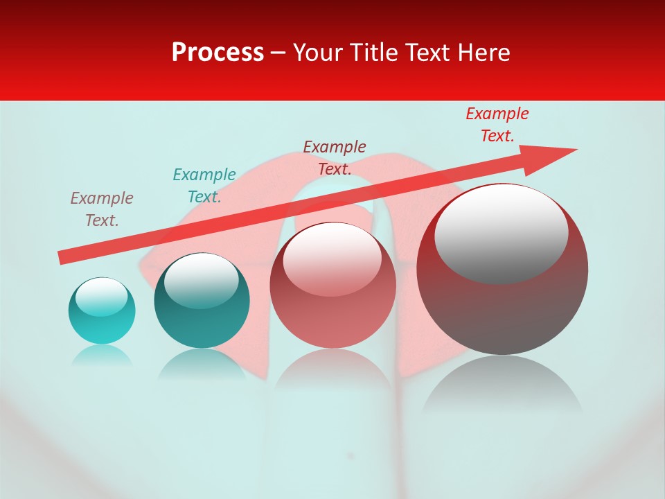 A Woman With A Red Lipstick On Her Lips PowerPoint Template