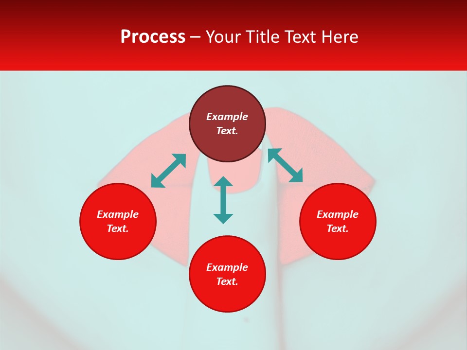 A Woman With A Red Lipstick On Her Lips PowerPoint Template