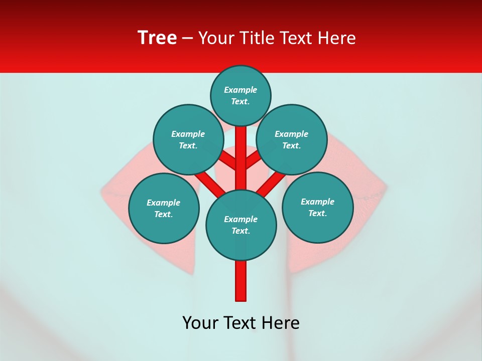 A Woman With A Red Lipstick On Her Lips PowerPoint Template