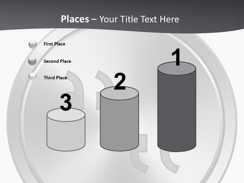 A Metal Plate With A Circular Design On It PowerPoint Template