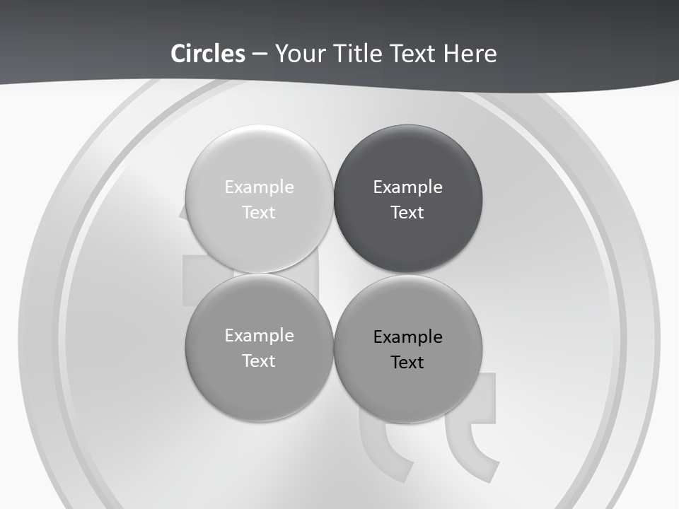 A Metal Plate With A Circular Design On It PowerPoint Template