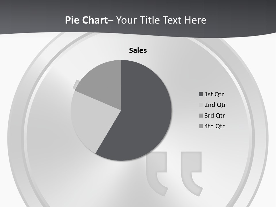 A Metal Plate With A Circular Design On It PowerPoint Template