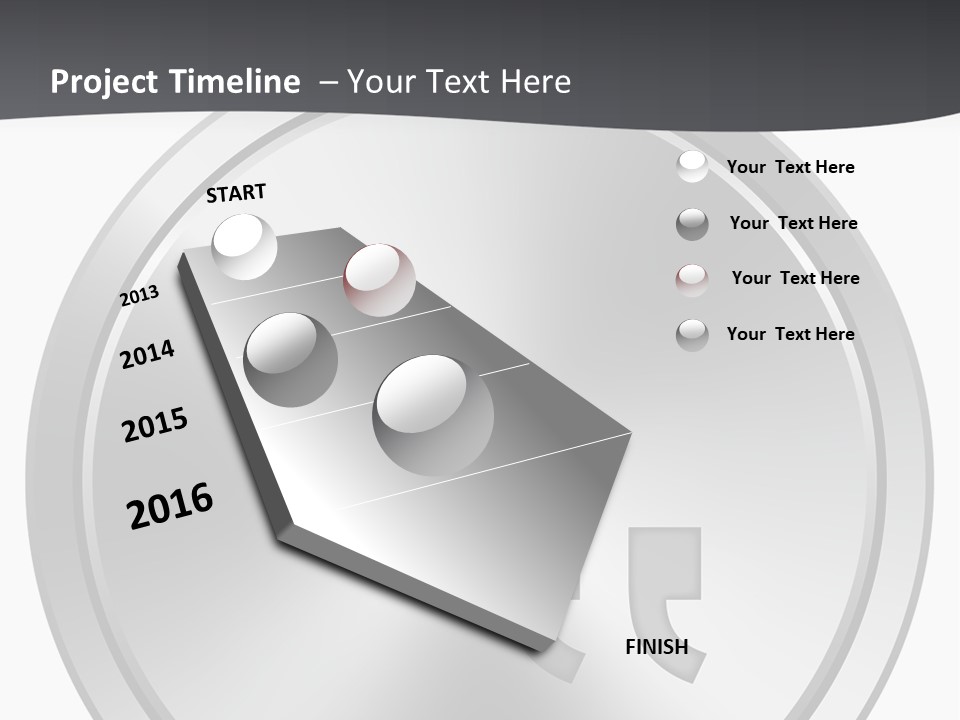 A Metal Plate With A Circular Design On It PowerPoint Template