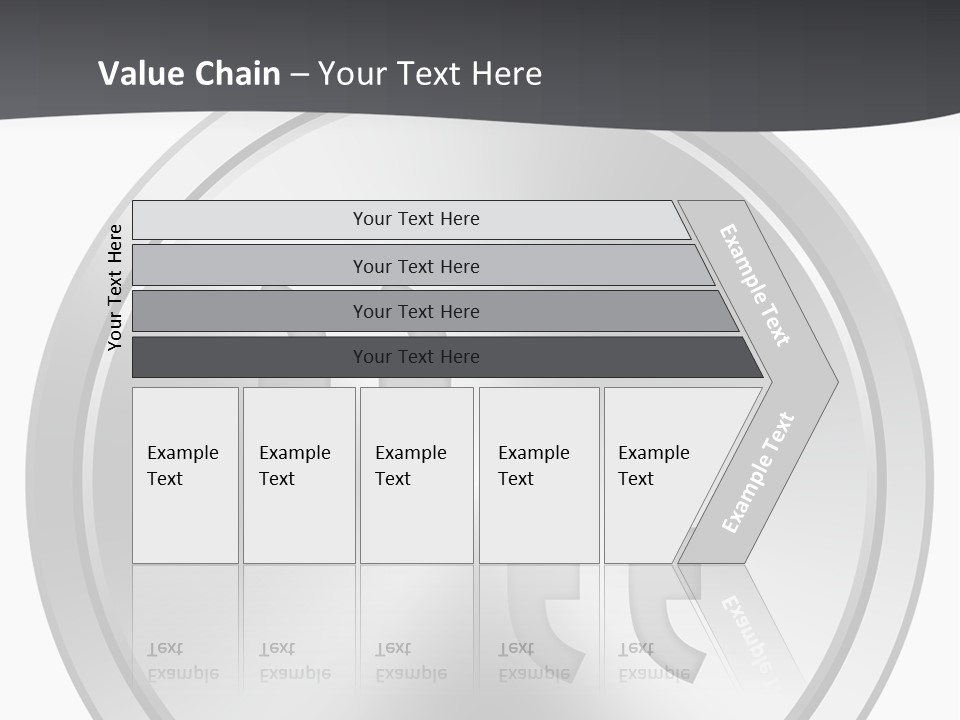 A Metal Plate With A Circular Design On It PowerPoint Template