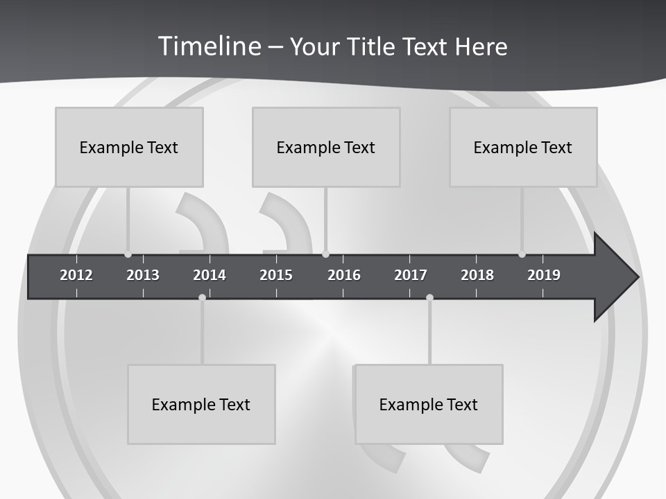 A Metal Plate With A Circular Design On It PowerPoint Template