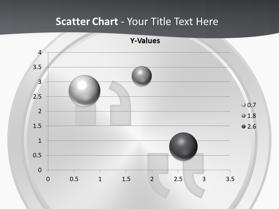 A Metal Plate With A Circular Design On It PowerPoint Template