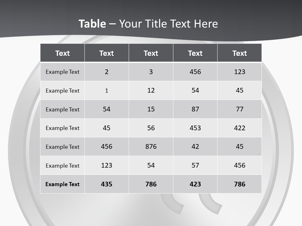 A Metal Plate With A Circular Design On It PowerPoint Template