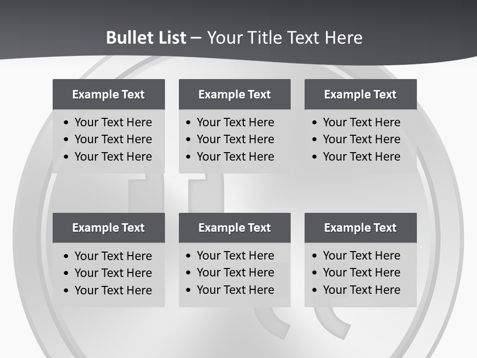 A Metal Plate With A Circular Design On It PowerPoint Template