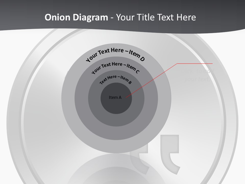 A Metal Plate With A Circular Design On It PowerPoint Template