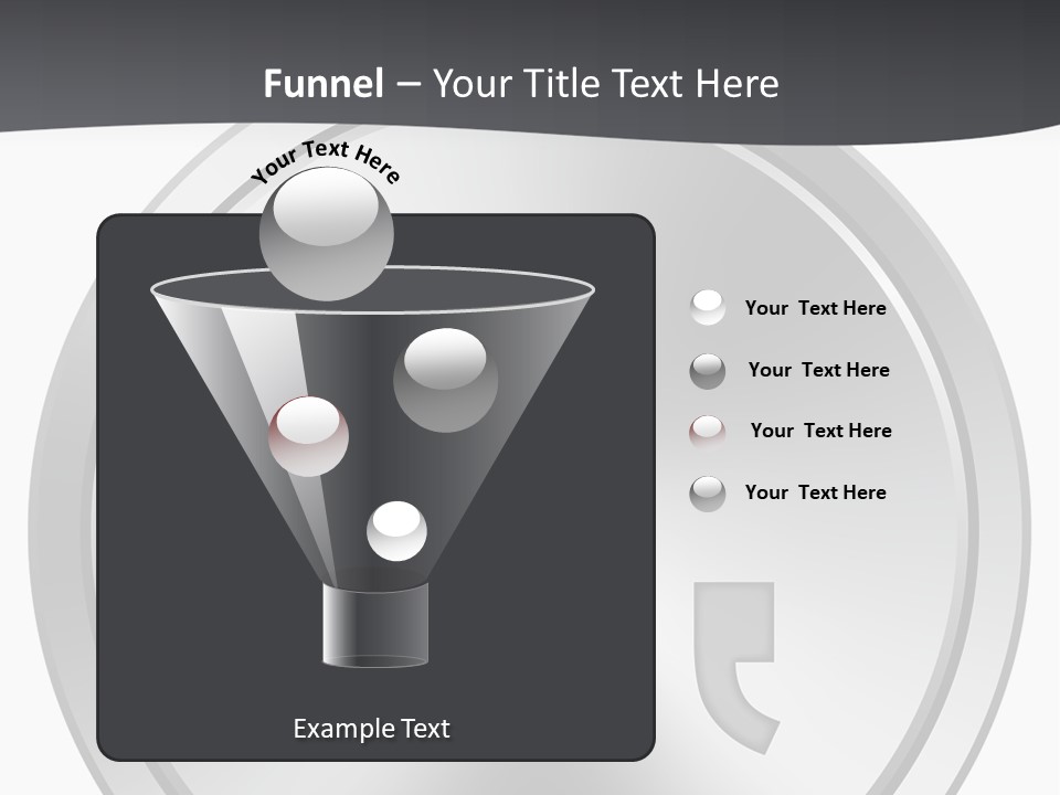 A Metal Plate With A Circular Design On It PowerPoint Template