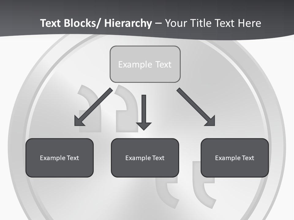 A Metal Plate With A Circular Design On It PowerPoint Template