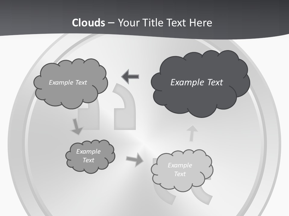 A Metal Plate With A Circular Design On It PowerPoint Template