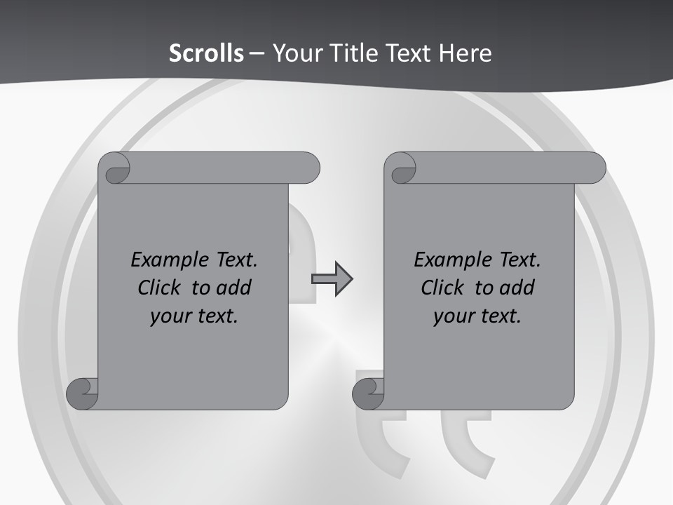 A Metal Plate With A Circular Design On It PowerPoint Template