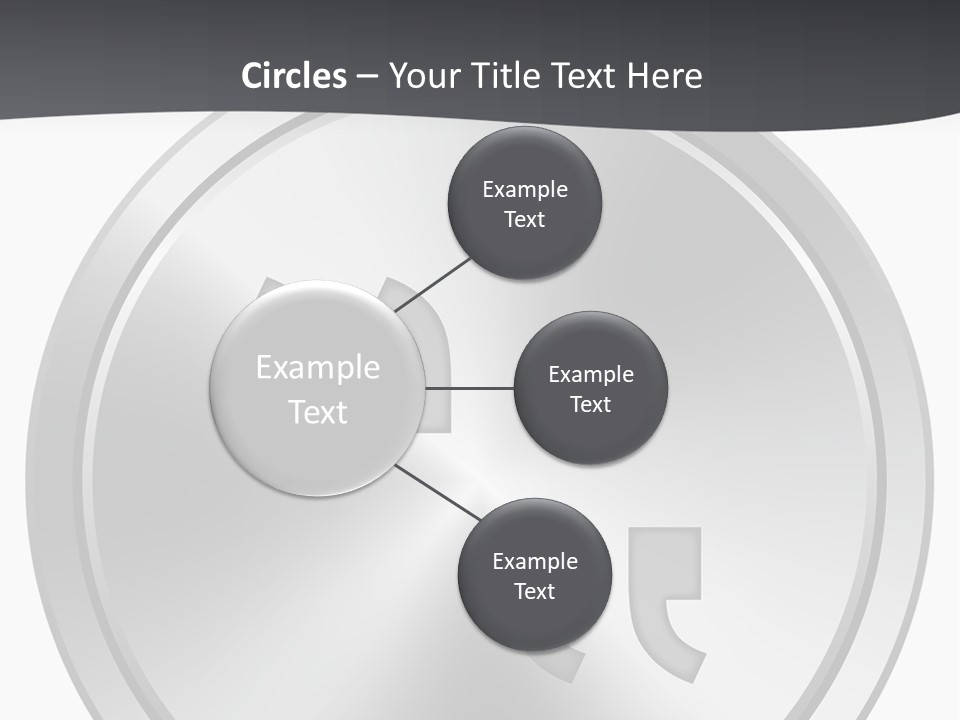 A Metal Plate With A Circular Design On It PowerPoint Template