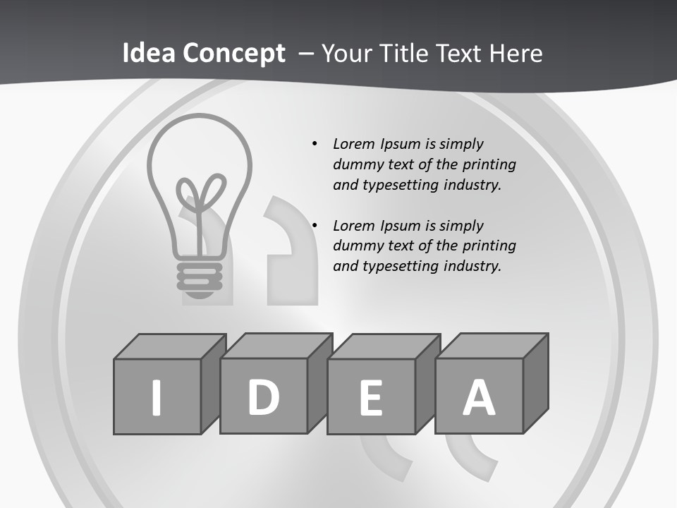 A Metal Plate With A Circular Design On It PowerPoint Template
