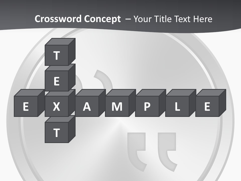 A Metal Plate With A Circular Design On It PowerPoint Template