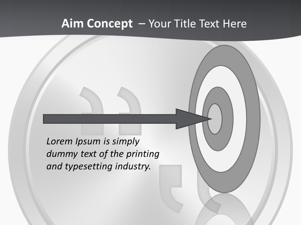A Metal Plate With A Circular Design On It PowerPoint Template