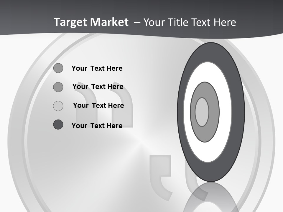 A Metal Plate With A Circular Design On It PowerPoint Template