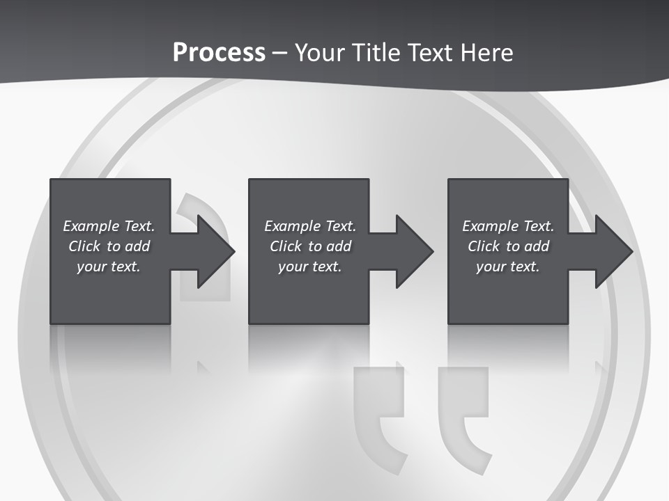 A Metal Plate With A Circular Design On It PowerPoint Template